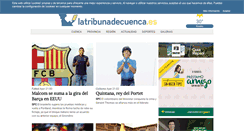 Desktop Screenshot of latribunadecuenca.es